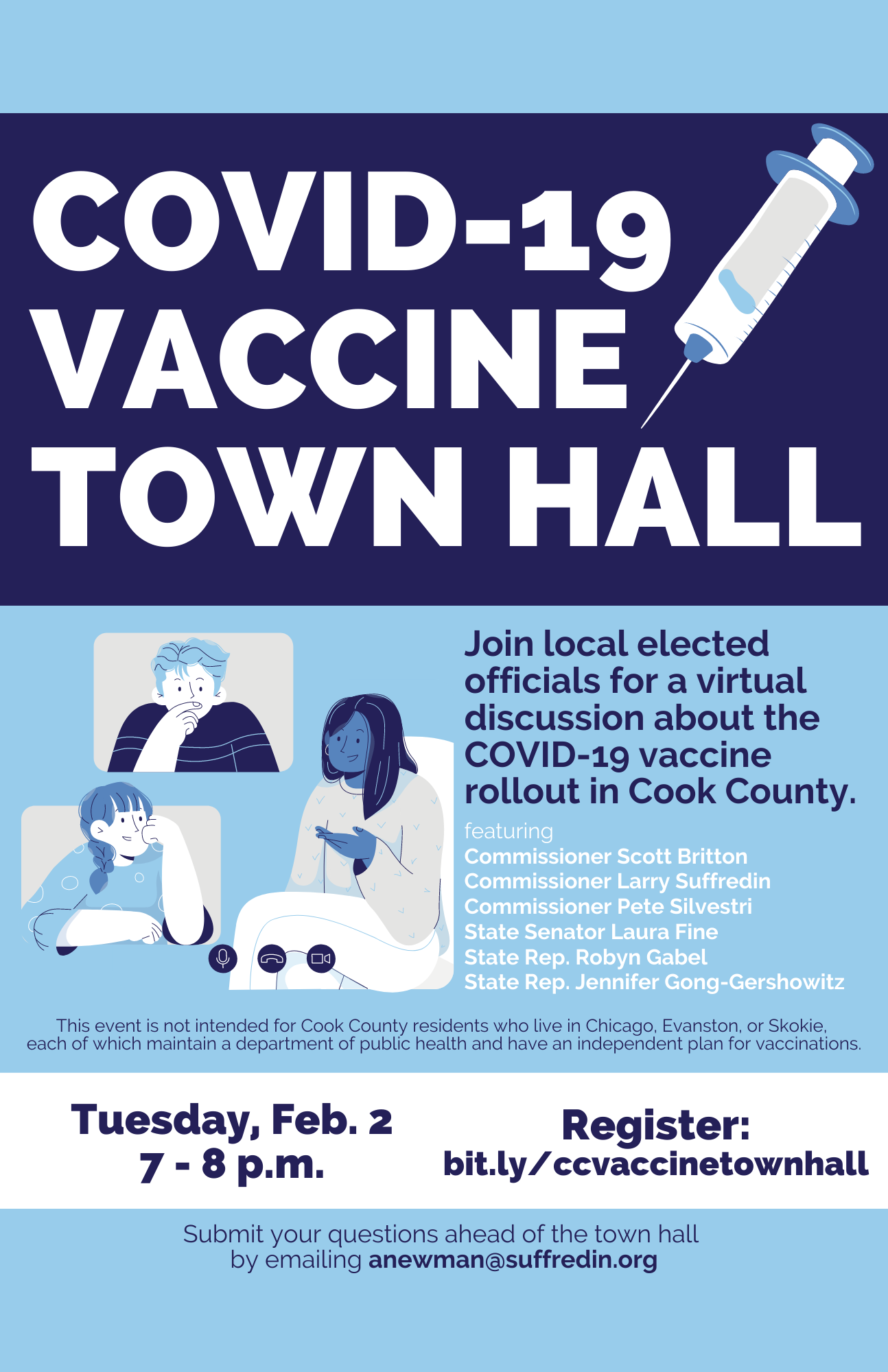 Fine covid 19 vaccine town hall